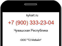 Информация о номере телефона +7 (900) 333-23-04: регион, оператор