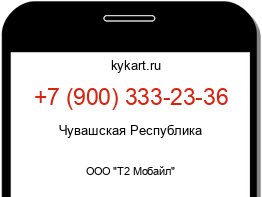 Информация о номере телефона +7 (900) 333-23-36: регион, оператор