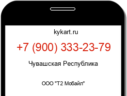 Информация о номере телефона +7 (900) 333-23-79: регион, оператор