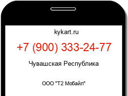 Информация о номере телефона +7 (900) 333-24-77: регион, оператор