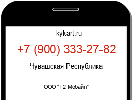 Информация о номере телефона +7 (900) 333-27-82: регион, оператор