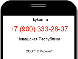 Информация о номере телефона +7 (900) 333-28-07: регион, оператор