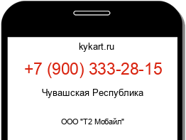 Информация о номере телефона +7 (900) 333-28-15: регион, оператор