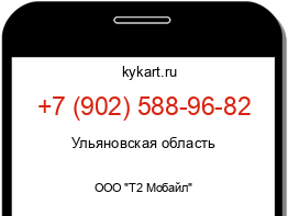 Информация о номере телефона +7 (902) 588-96-82: регион, оператор