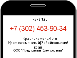 Информация о номере телефона +7 (302) 453-90-34: регион, оператор