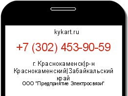 Информация о номере телефона +7 (302) 453-90-59: регион, оператор