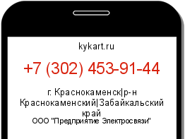 Информация о номере телефона +7 (302) 453-91-44: регион, оператор