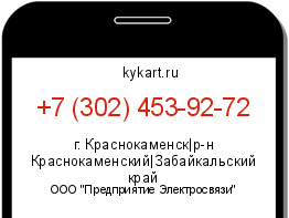 Информация о номере телефона +7 (302) 453-92-72: регион, оператор
