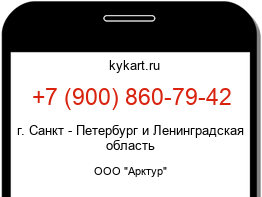 Информация о номере телефона +7 (900) 860-79-42: регион, оператор