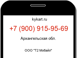 Информация о номере телефона +7 (900) 915-95-69: регион, оператор