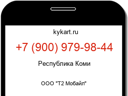 Информация о номере телефона +7 (900) 979-98-44: регион, оператор