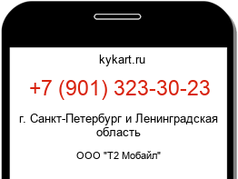 Информация о номере телефона +7 (901) 323-30-23: регион, оператор