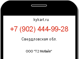 Информация о номере телефона +7 (902) 444-99-28: регион, оператор