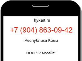 Информация о номере телефона +7 (904) 863-09-42: регион, оператор