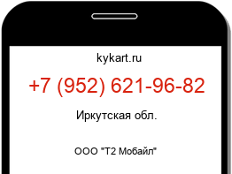 Информация о номере телефона +7 (952) 621-96-82: регион, оператор